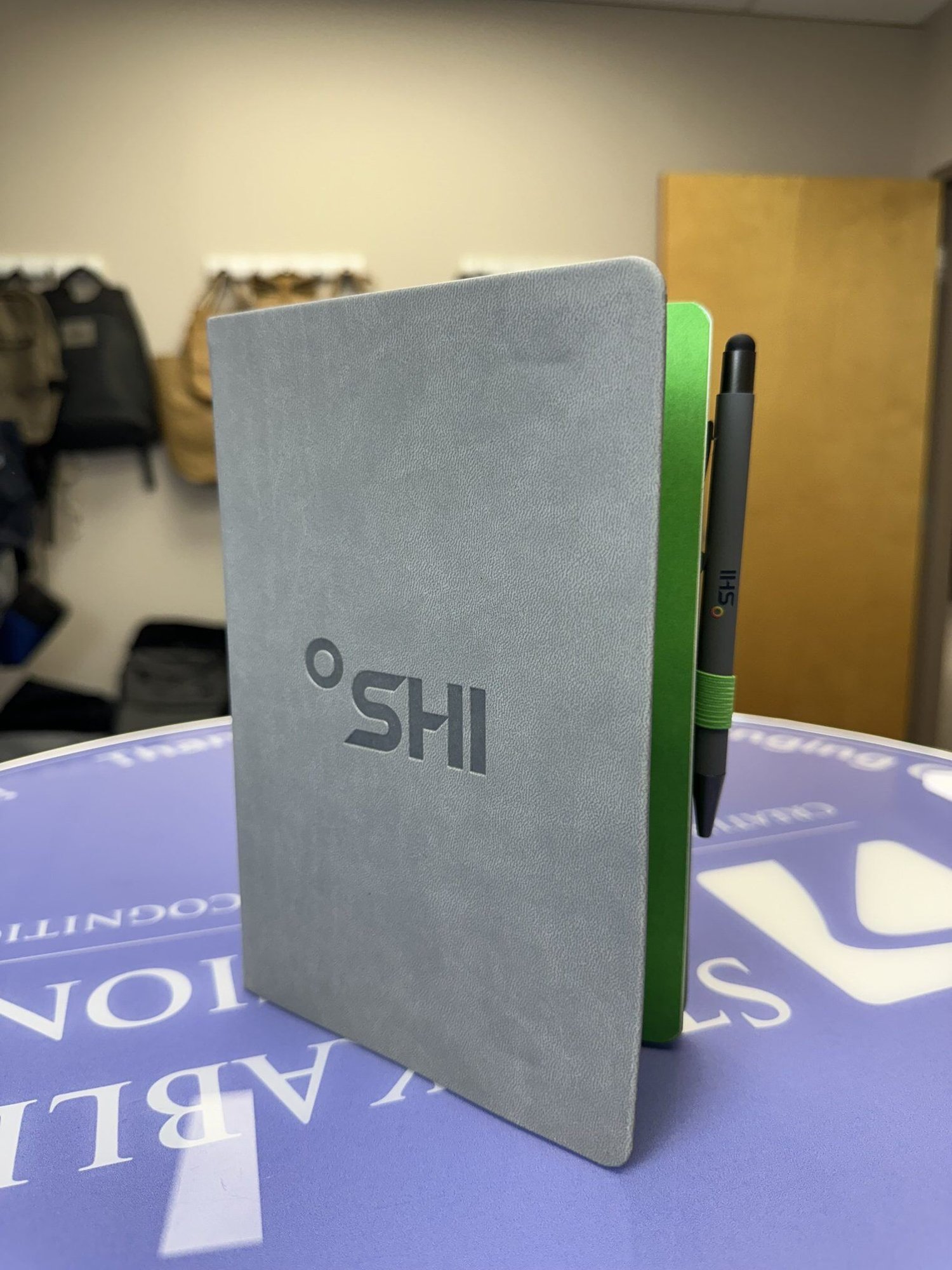 SHI Journal with Pen Holder