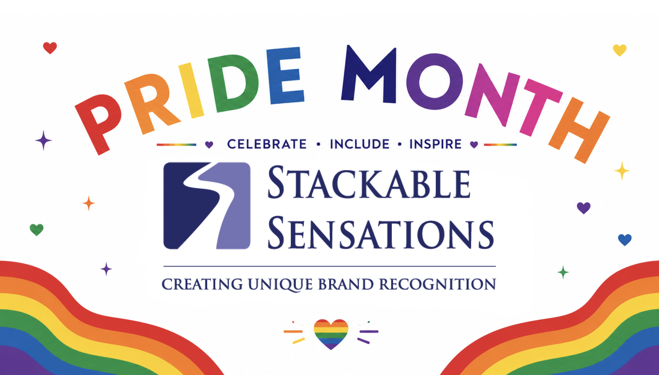 Bold. Bright. Pride Ready. 🌈
